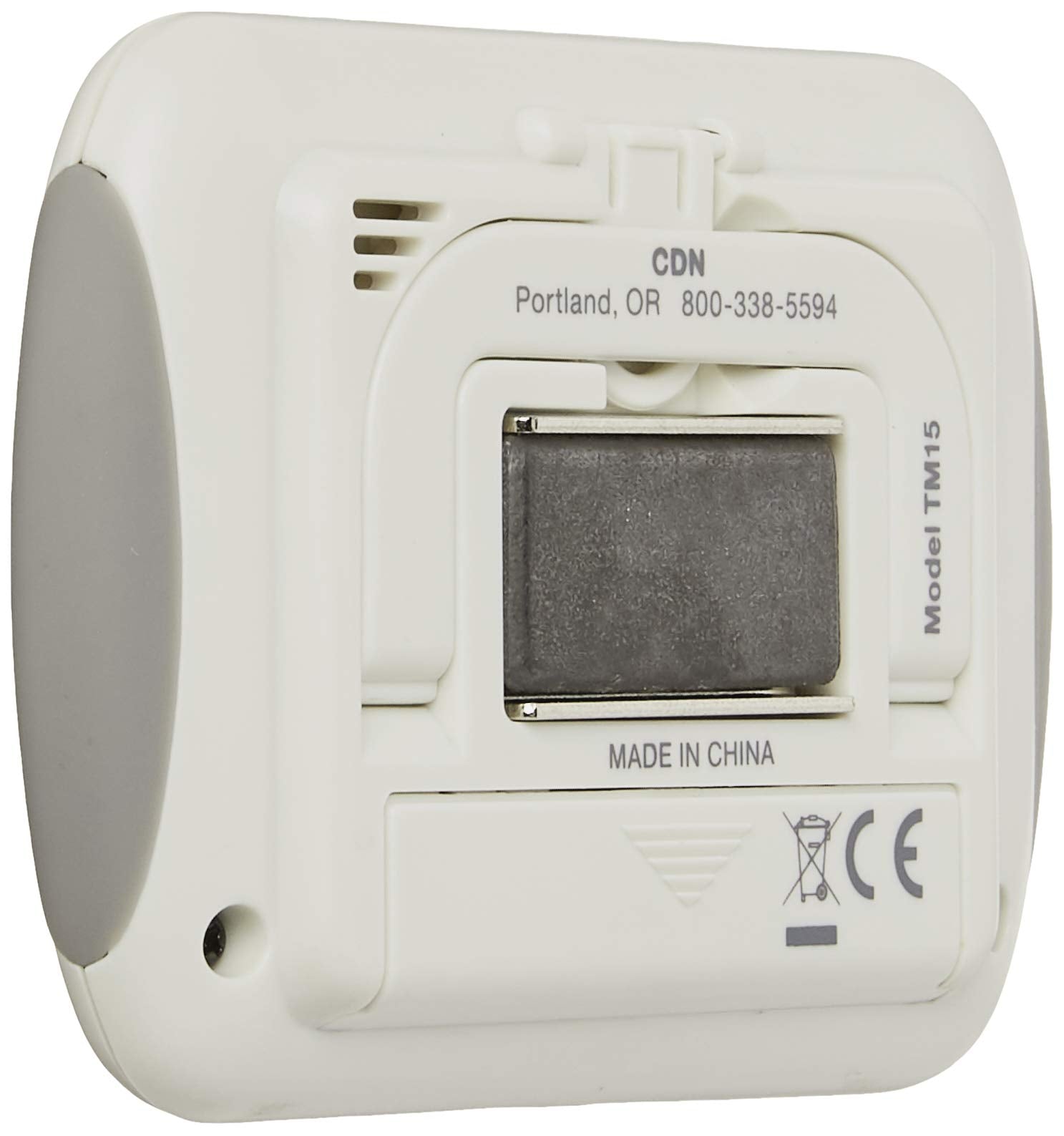 CDN TM15 battery included for immediate use right out of the box.