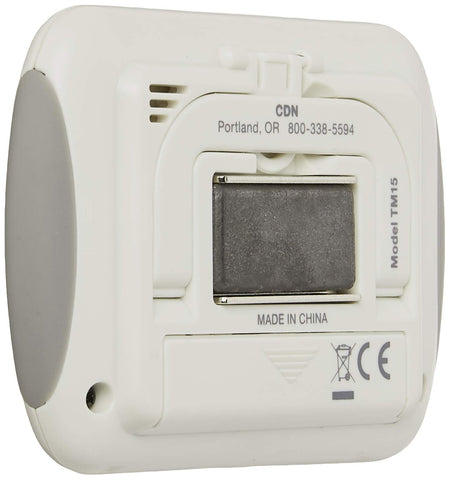 CDN TM15 battery included for immediate use right out of the box.