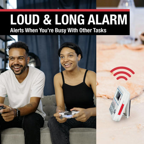 CDN TM8 alarm emits a loud, clear staccato beep