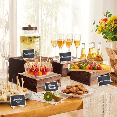 Cecnamt medium buffet riser creates mid level dessert tiers