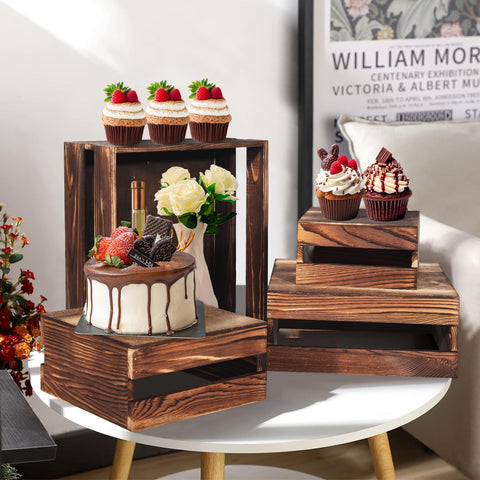 Cecnamt small buffet riser adds compact height for treats