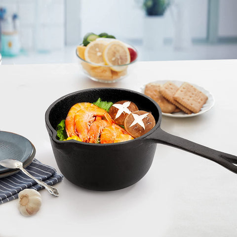 Cedilis seasoned cast iron pot with guidance for longevity and release.