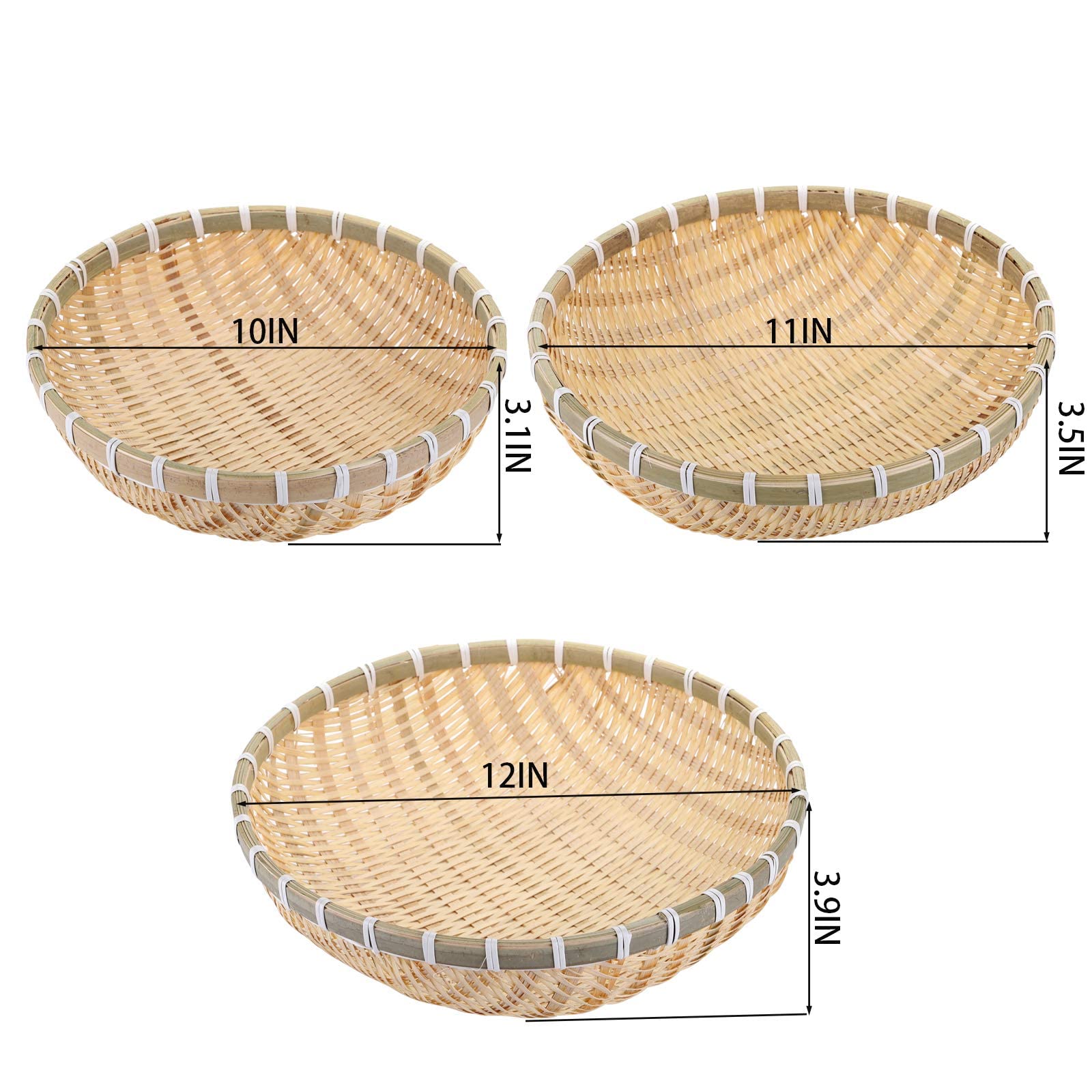 Cedilis stackable bamboo trays save kitchen storage space