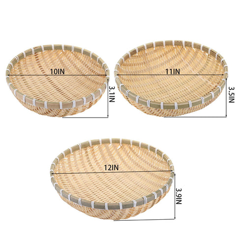 Cedilis stackable bamboo trays save kitchen storage space
