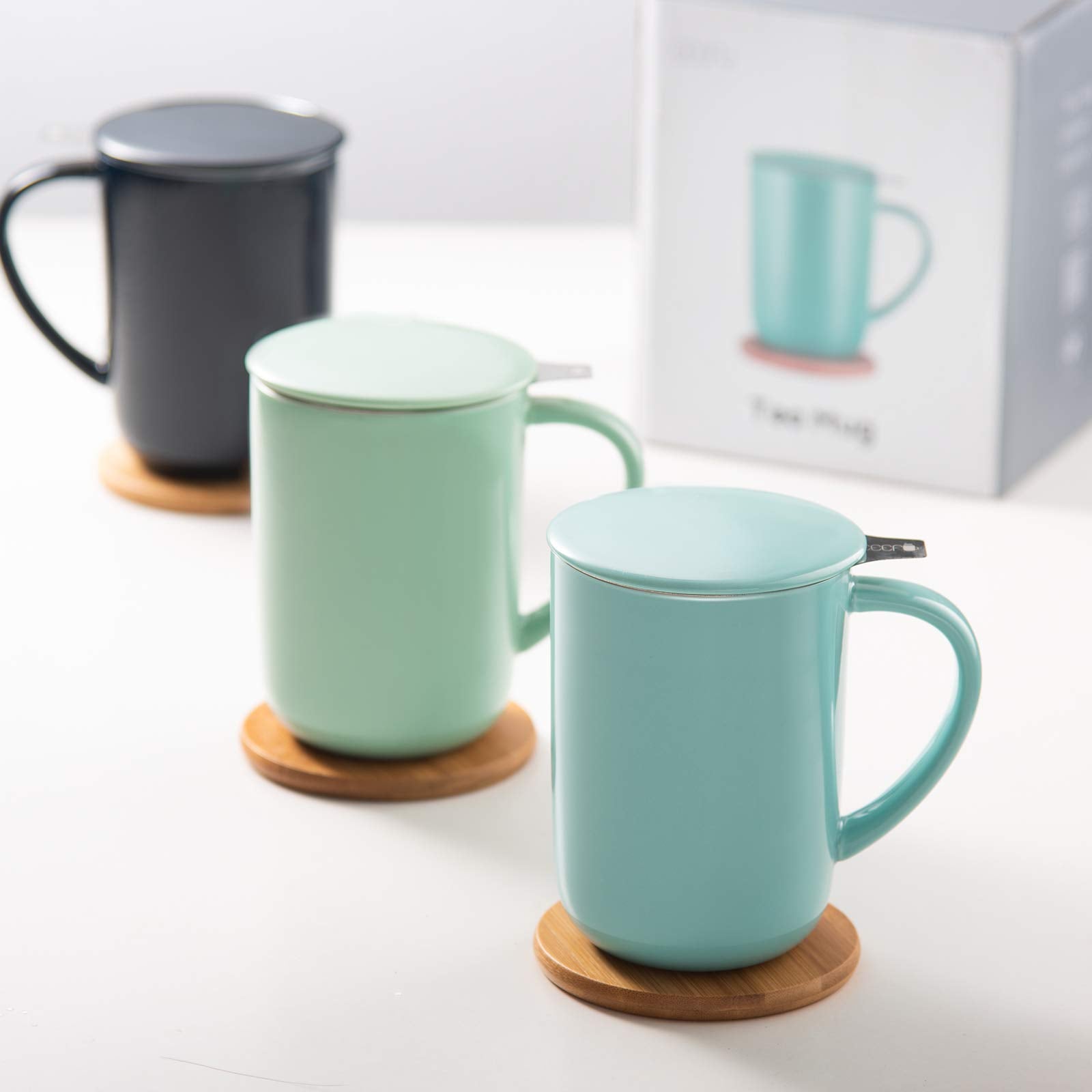 CEEFU gift-ready tea mug set for tea lovers