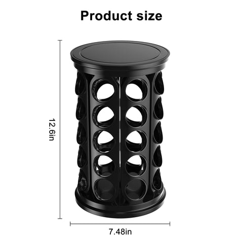 CEHNCEH compact-design holder saves counter space while providing ample storage