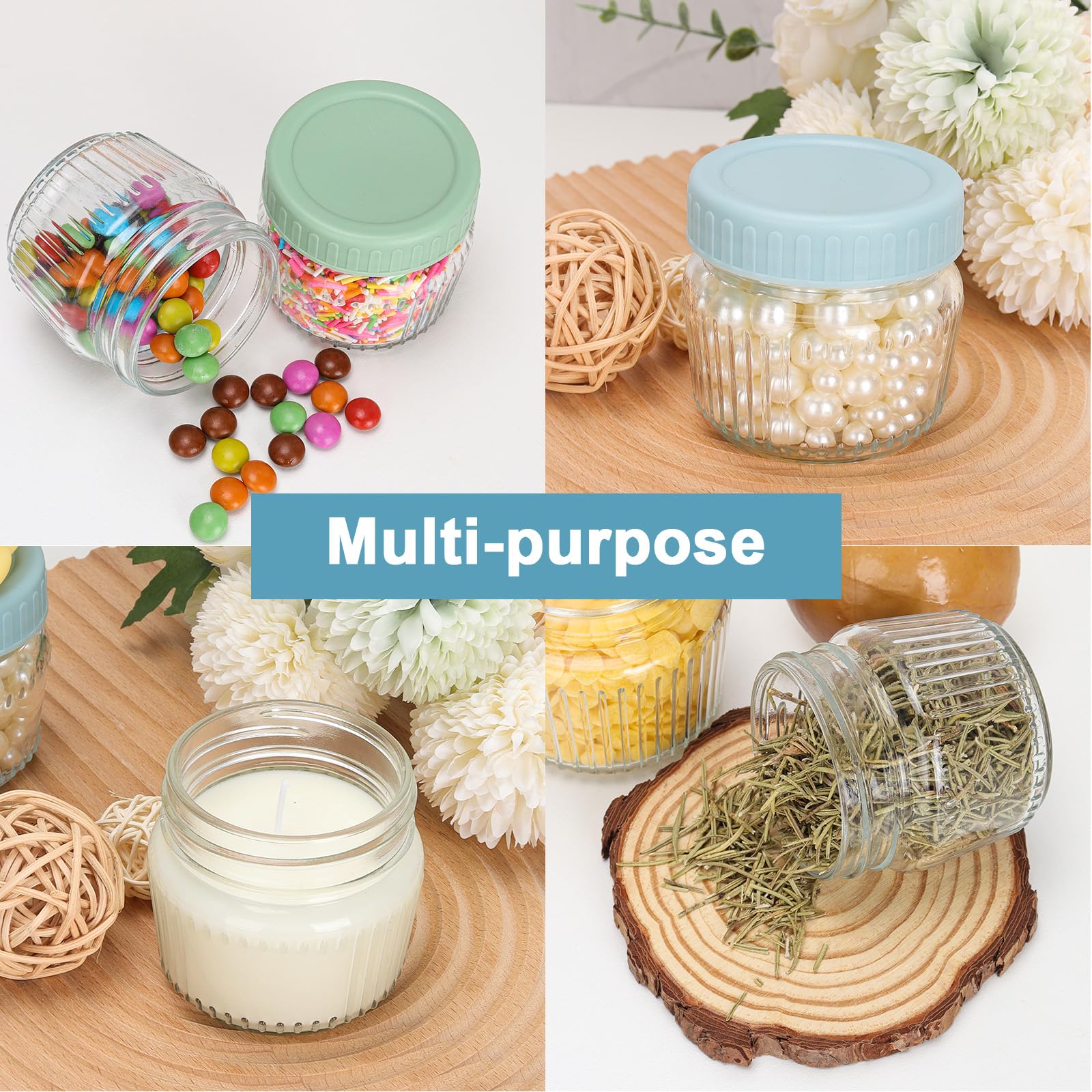 Cehomi 4oz mini mason jar for compact pantry organization.