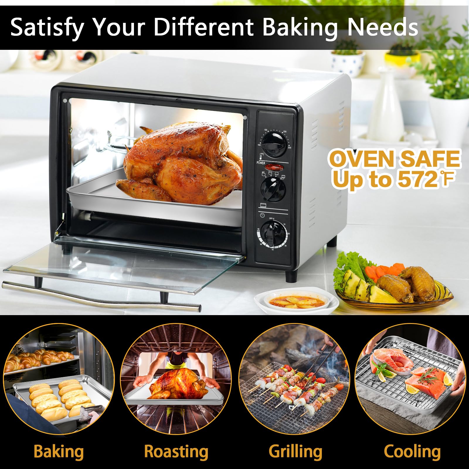 CEKEE 6-piece baking set ready for diverse baking tasks
