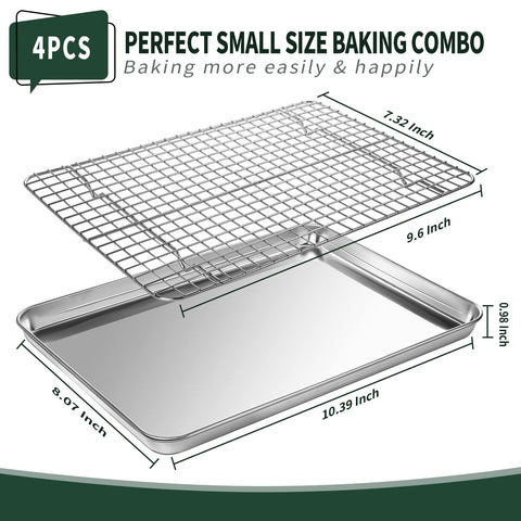 CEKEE stainless steel cooling rack for compact ovens