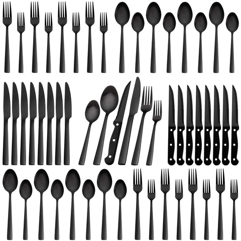 CEKEE stainless steel durability and shine in a flatware set