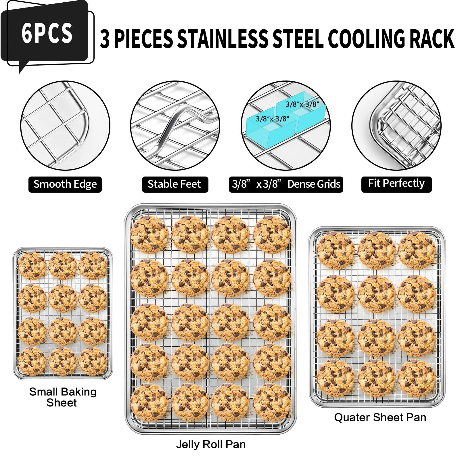 CEKEE reinforced rolled edge stainless steel for durable handling