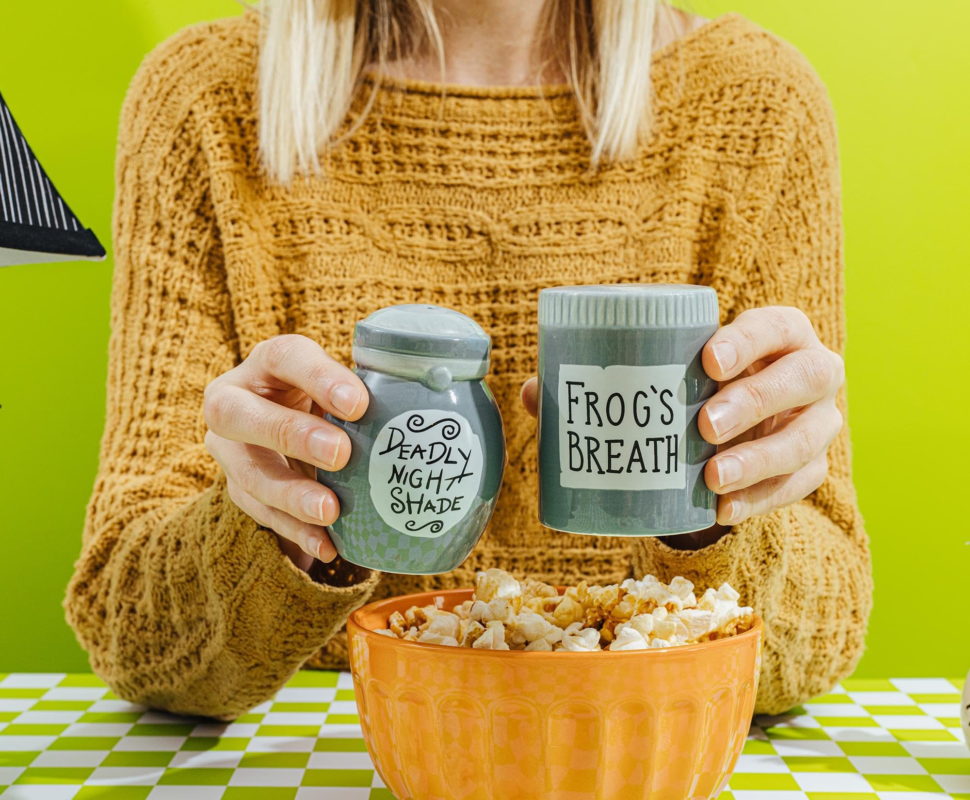 Ceramic Sally jars crafted for durability with a lightweight, easy-to-clean glaze.