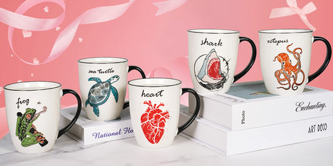 Ceramicfor Octopus mug designed for daily use at home or office