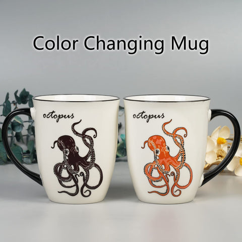 Ceramicfor Octopus mug enjoys morning coffee and tea rituals