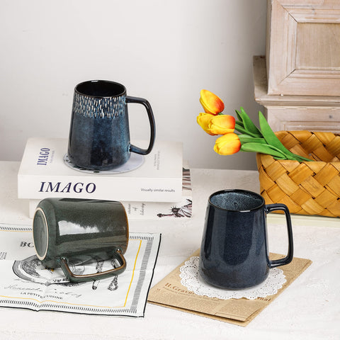 Ceraozmus 24oz mug dishwasher safe easy cleaning after meals.