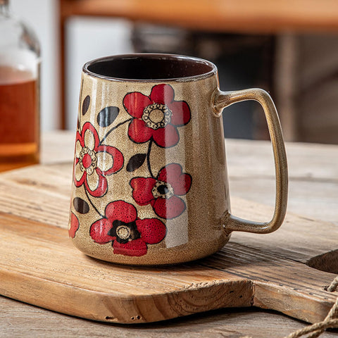Ceraozmus handmade mug ideal for office or home coffee or tea rituals