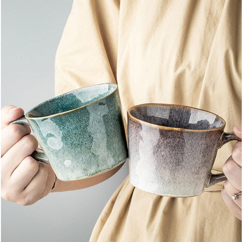 Ceraozmus kiln-fired glaze variety highlighting artisanal finish.