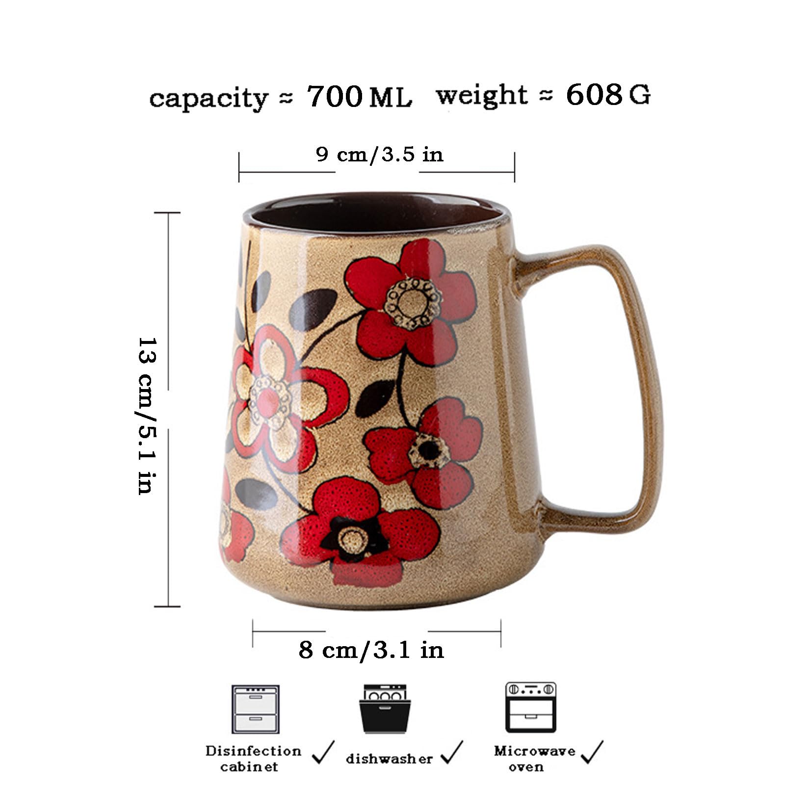 Ceraozmus kiln-glazed mug with uneven surface and rich color variation