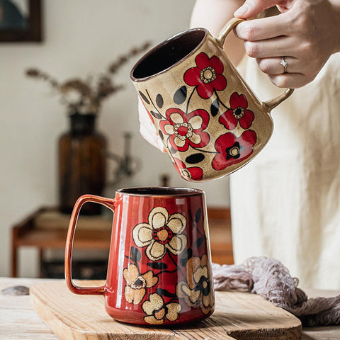 Ceraozmus microwave-safe mug for quick reheats and easy cleanup