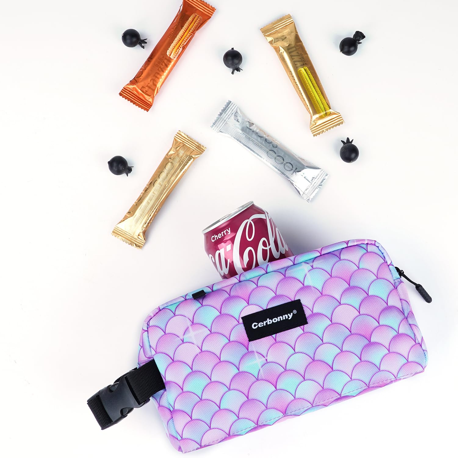 Cerbonny freezable cooler bag stays cold longer for snacks and drinks.