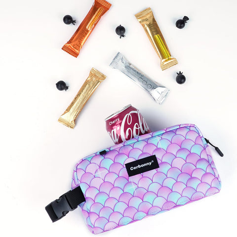 Cerbonny freezable cooler bag stays cold longer for snacks and drinks.