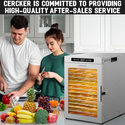 Cercker package includes accessories and a 3-year warranty