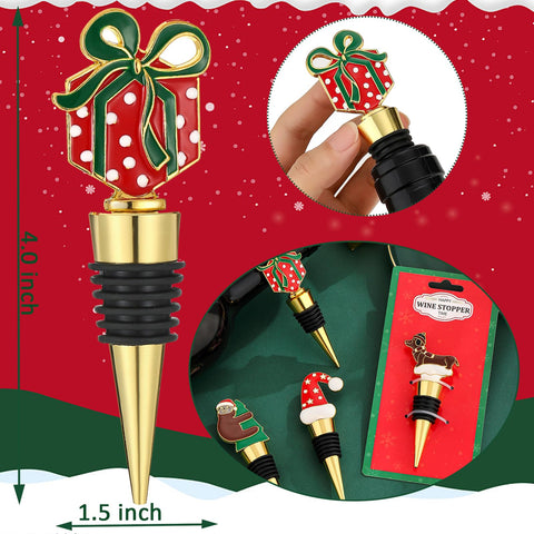 Cesdai gold gift design stopper stops air and enhances holiday ambience