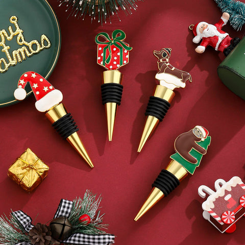 Cesdai gold leak-proof wine stopper helps preserve aroma longer