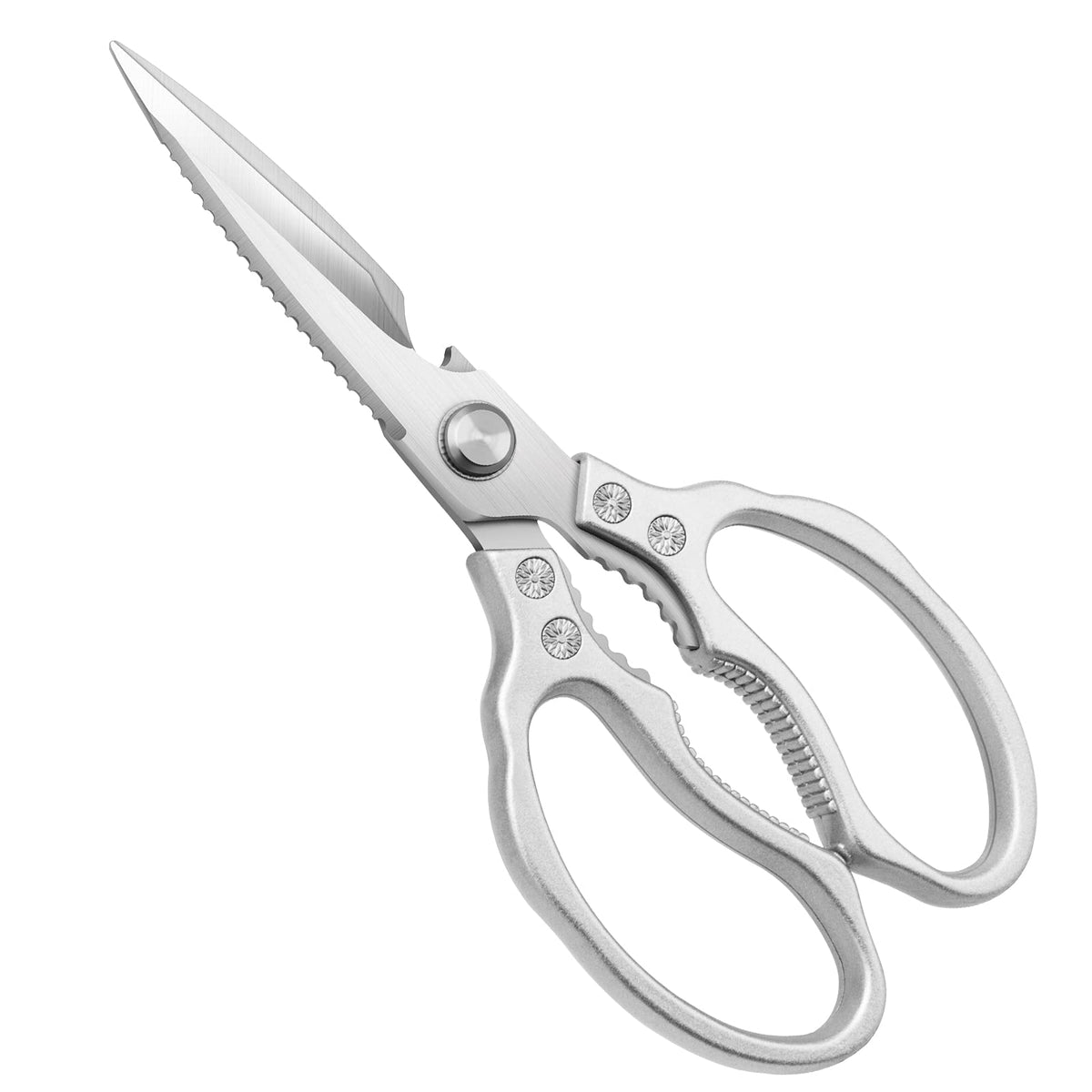 CGBE kitchen scissors with heavy blades designed for tough cuts