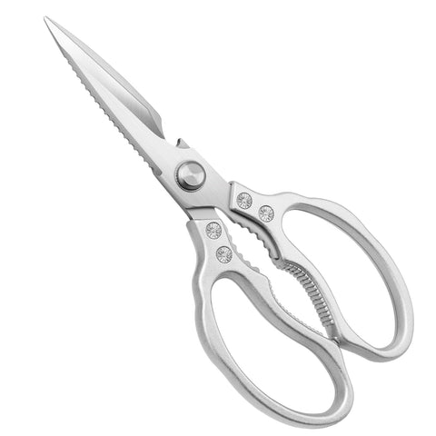 CGBE kitchen scissors with heavy blades designed for tough cuts