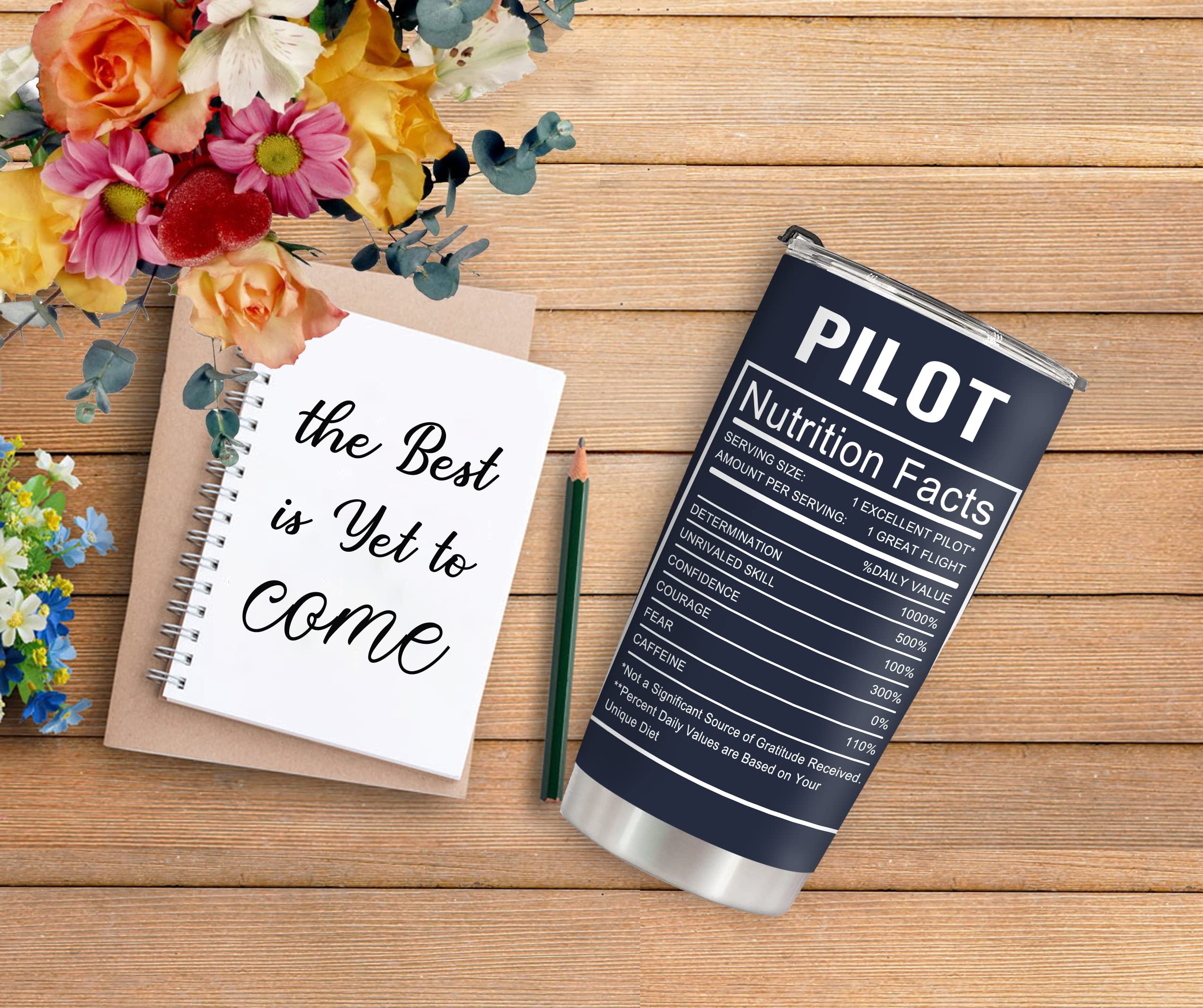 CGMIBAS aviation tumbler makes an ideal gift for pilots and aviation fans