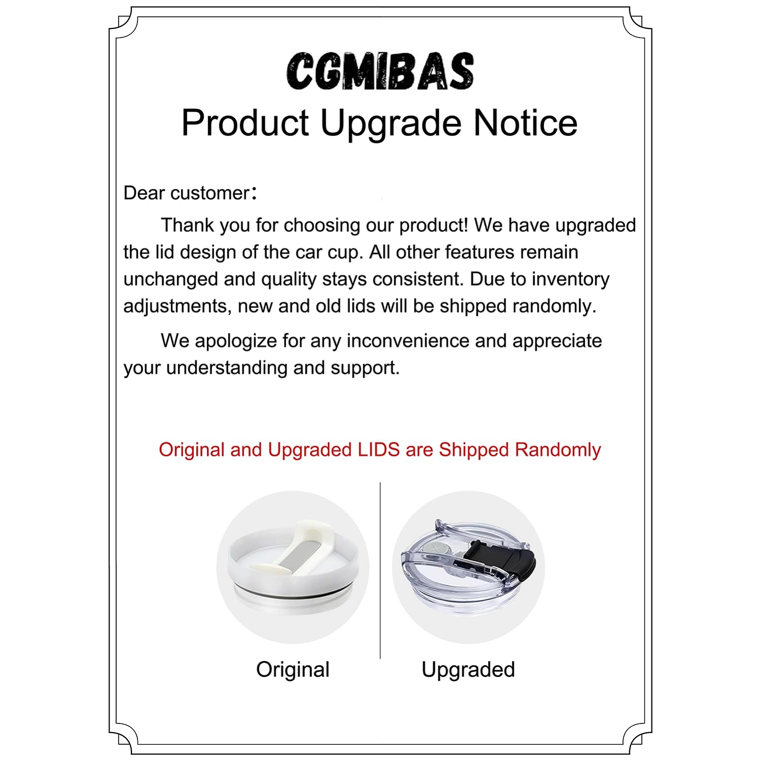CGMIBAS tumbler suitable for office, school, and outdoor use