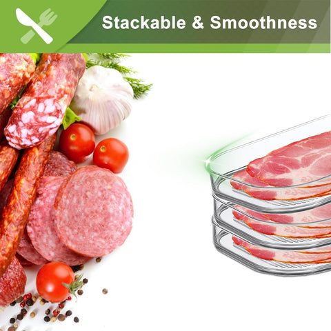 CHACHAE 18.6oz deli container provides ample space for lunch meats.
