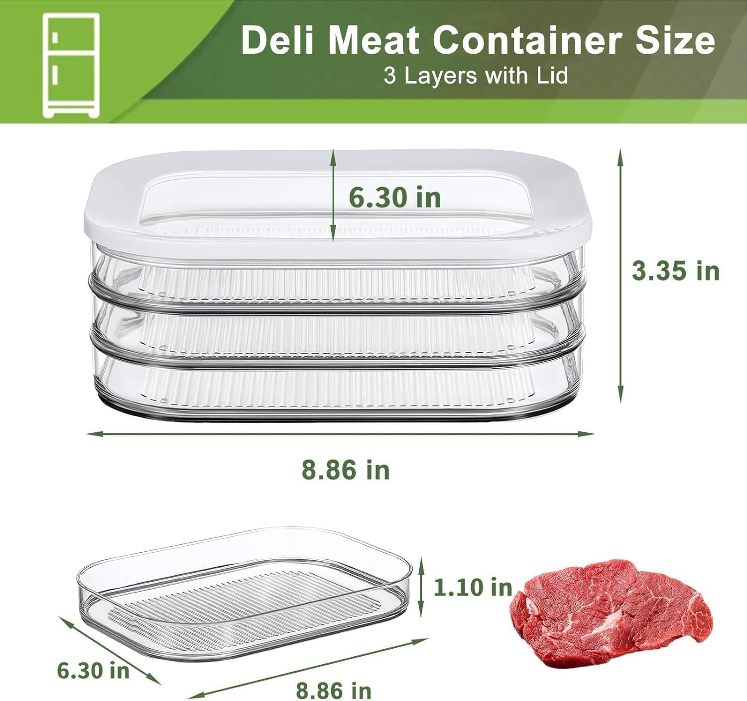 CHACHAE lid with snug seal preserves freshness after frequent access.