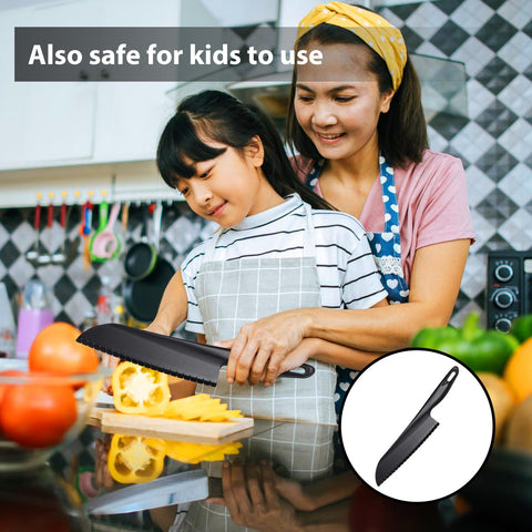 ChaLeeMoo ergonomic nylon knife offers comfortable grip and reduced fatigue.