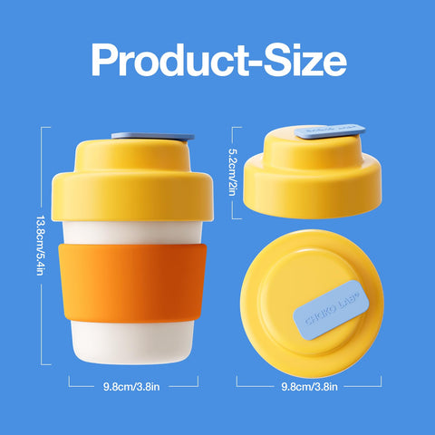 CHAKO LAB travel mug ideal for commute, office, and outdoor use.