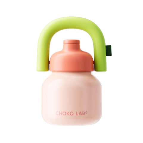 CHAKO LAB water bottle wide-mouth pour for easy filling and quick cleaning.
