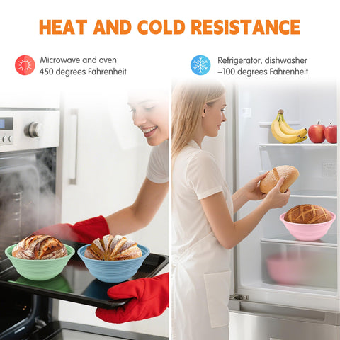 Cham-X dishwasher-safe bread proofing basket simplifies post-baking cleanup
