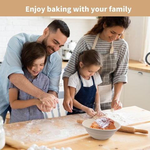 Cham-X multi-use proofing bowl for baking and serving.