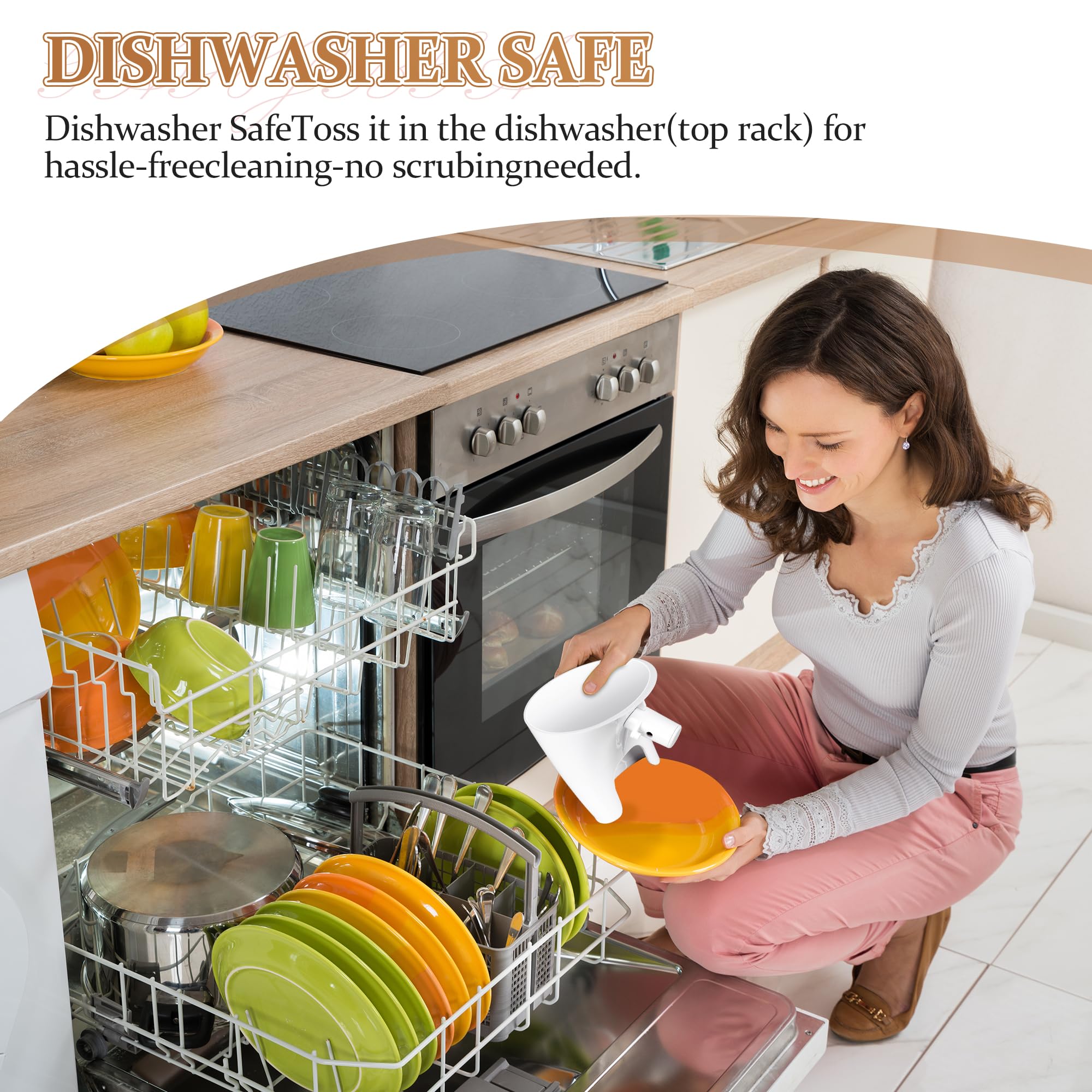 ChangTa KitchenAid mixer attachment funnel for smooth ingredient delivery.