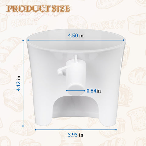 ChangTa funnel for tilt-head mixer ensures precise pouring and minimal splashes.