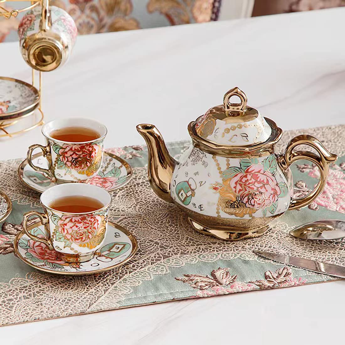 CHANJOON full tea set on display with timeless charm