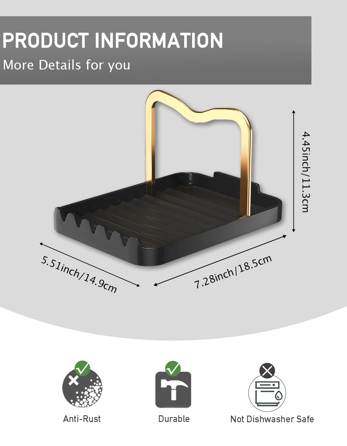 CHANNICORNER easy-clean surface allows quick wipe-down after use.