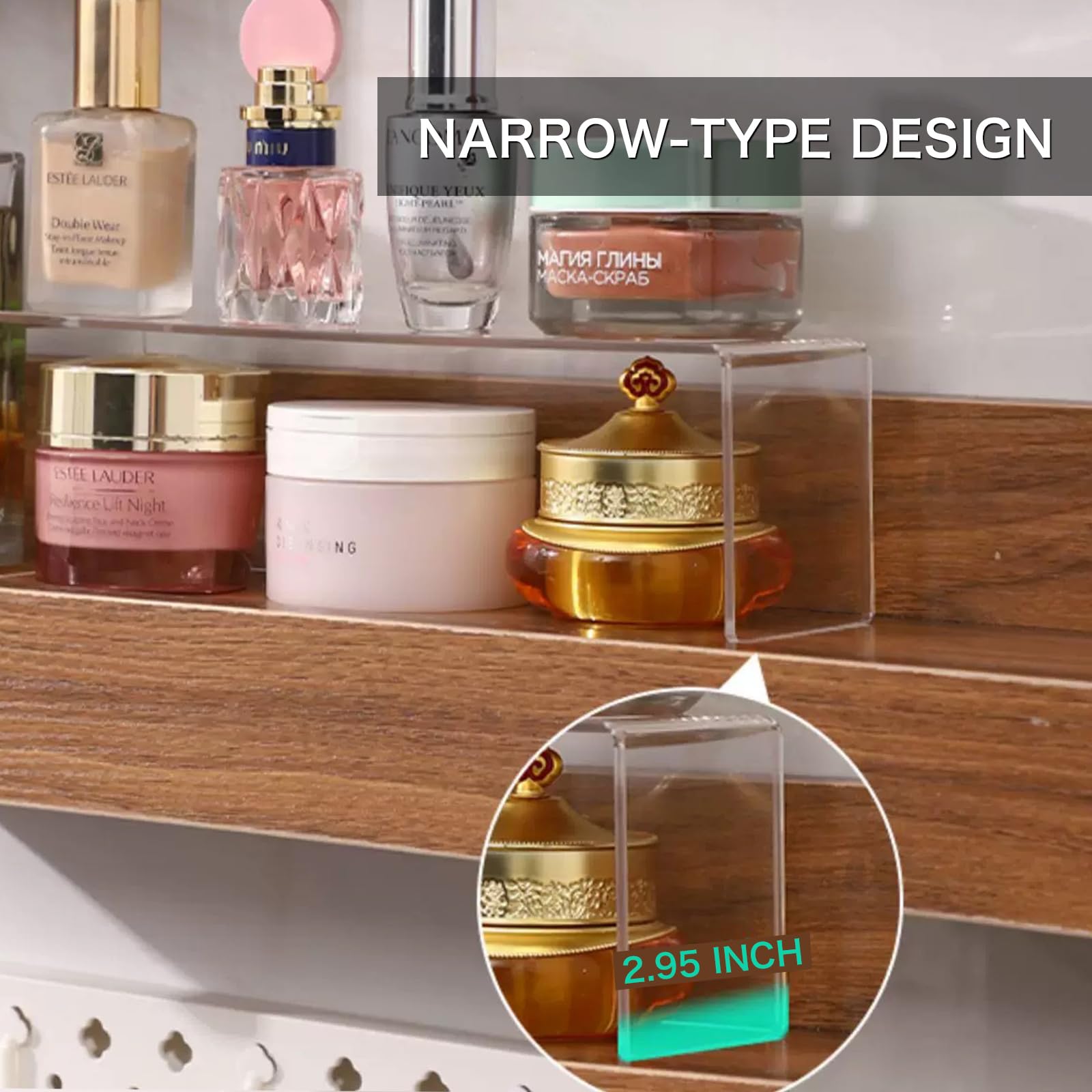 CHANNICORNER versatile for bathroom, kitchen, dressing table, and RV setups
