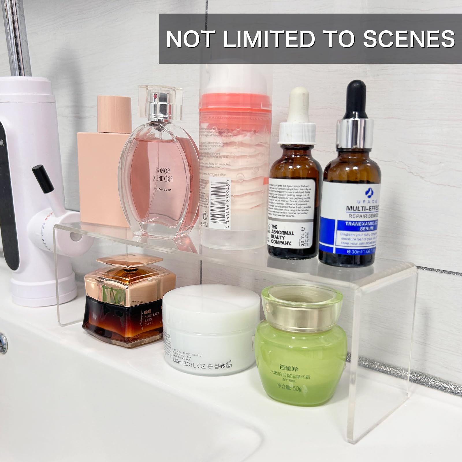 CHANNICORNER two-layer design doubles usable storage on shelves