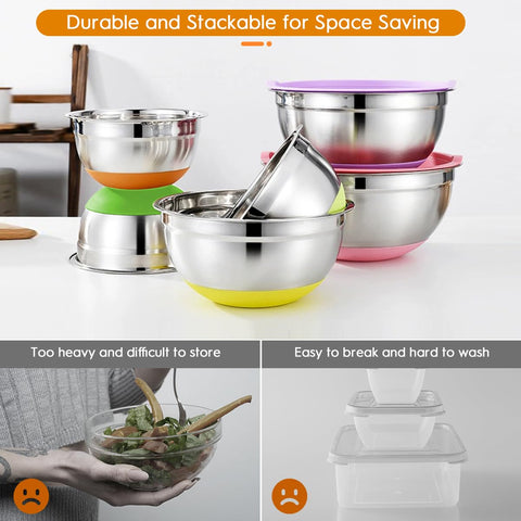 CHAREADA mixing bowls make a practical gift for modern kitchens