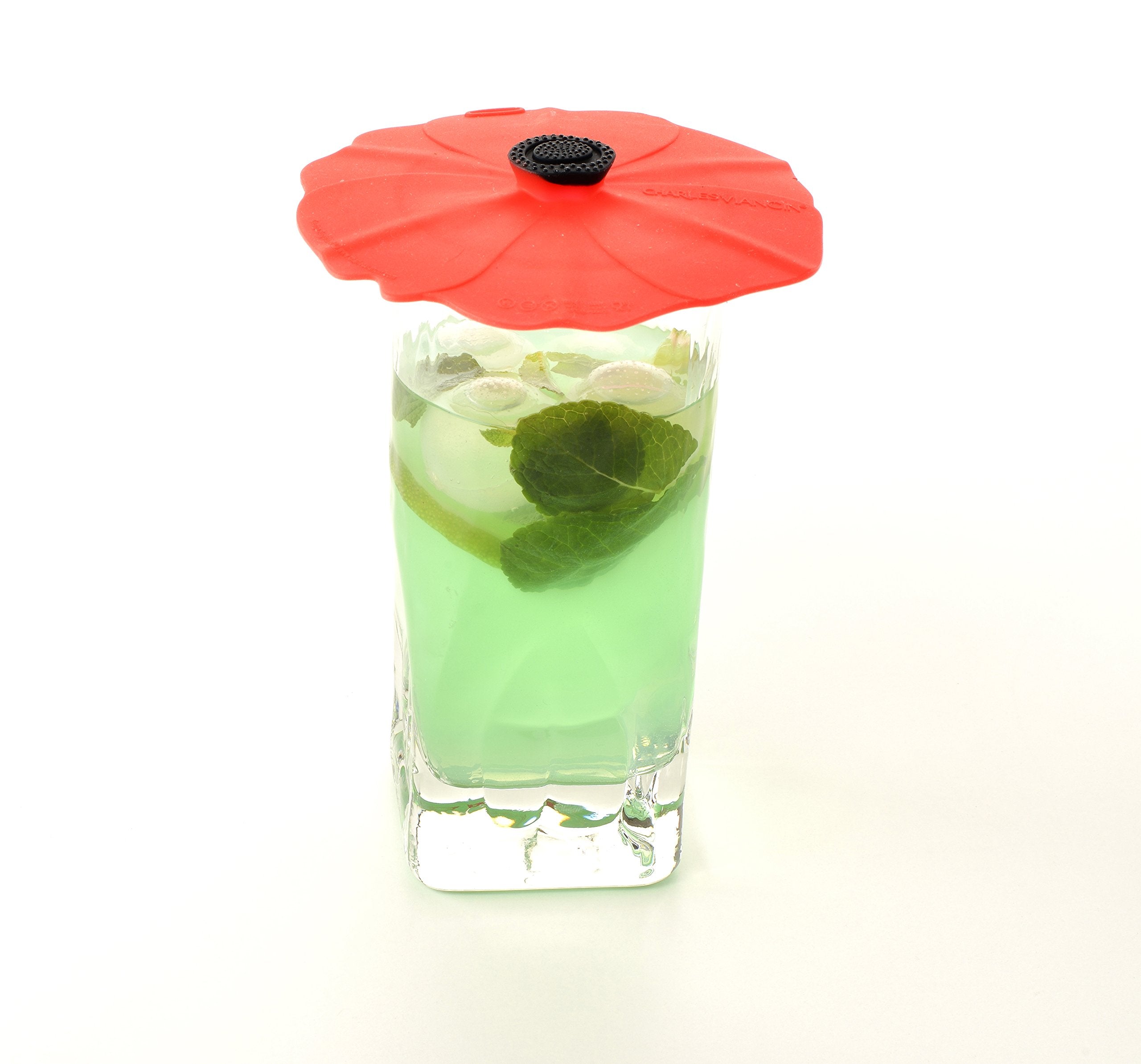 Charles Viancin Poppy lid is dishwasher safe for easy cleanup.