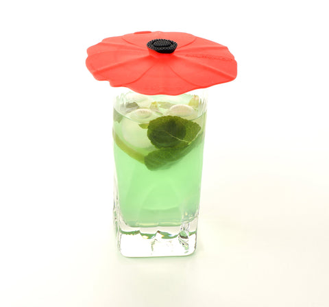 Charles Viancin Poppy lid is dishwasher safe for easy cleanup.