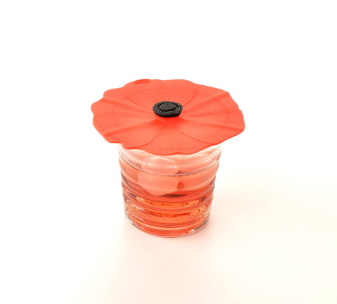 Charles Viancin Poppy drink covers come in multiple styles for different decor.
