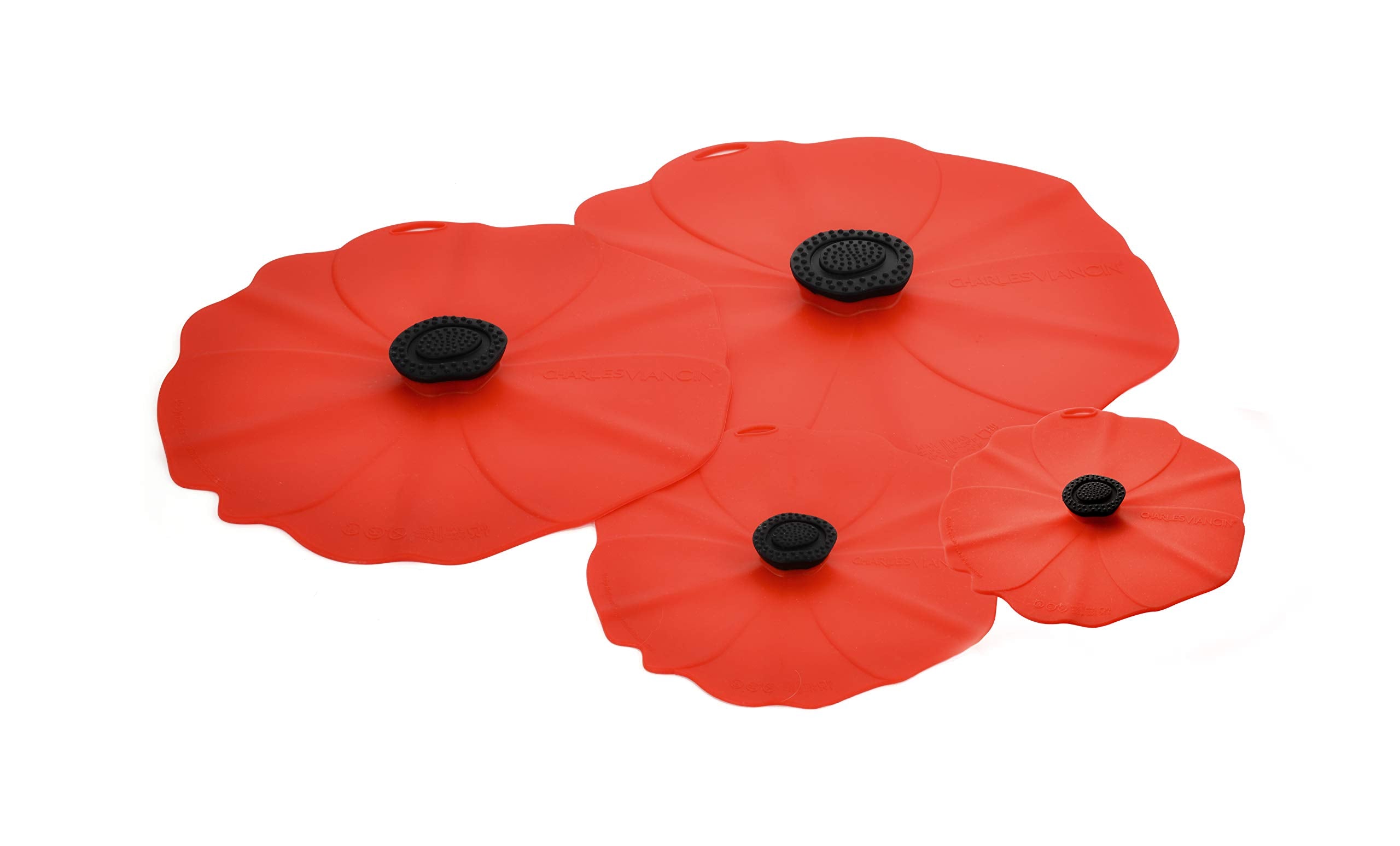 Charles Viancin Poppy lid adds nature-inspired style while sealing freshness.